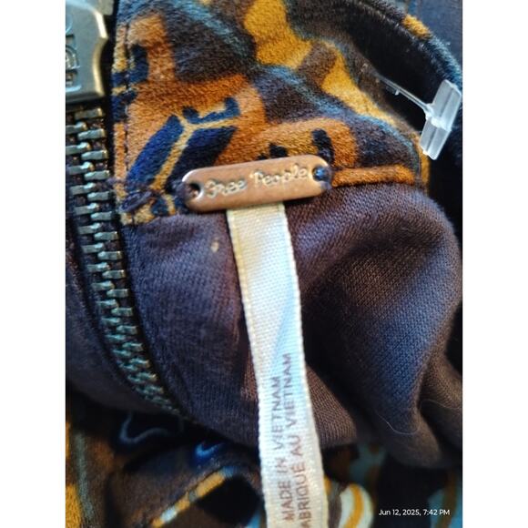 Free People Womens Stella knit Dress size M Aztec Western Cowgirl Vibes Boho - Picture 13 of 13